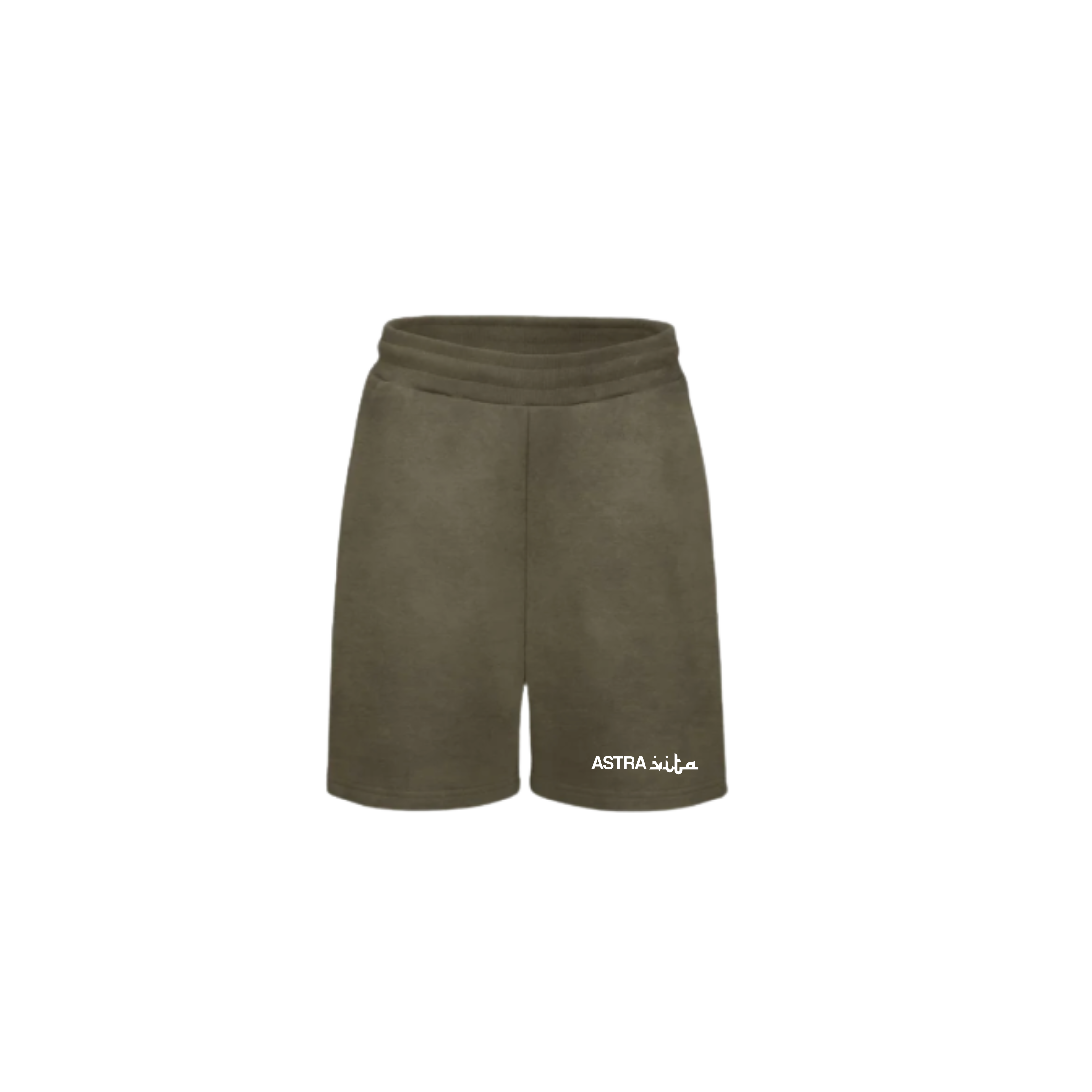 DXB olive sweatshort - ASTRAVITA