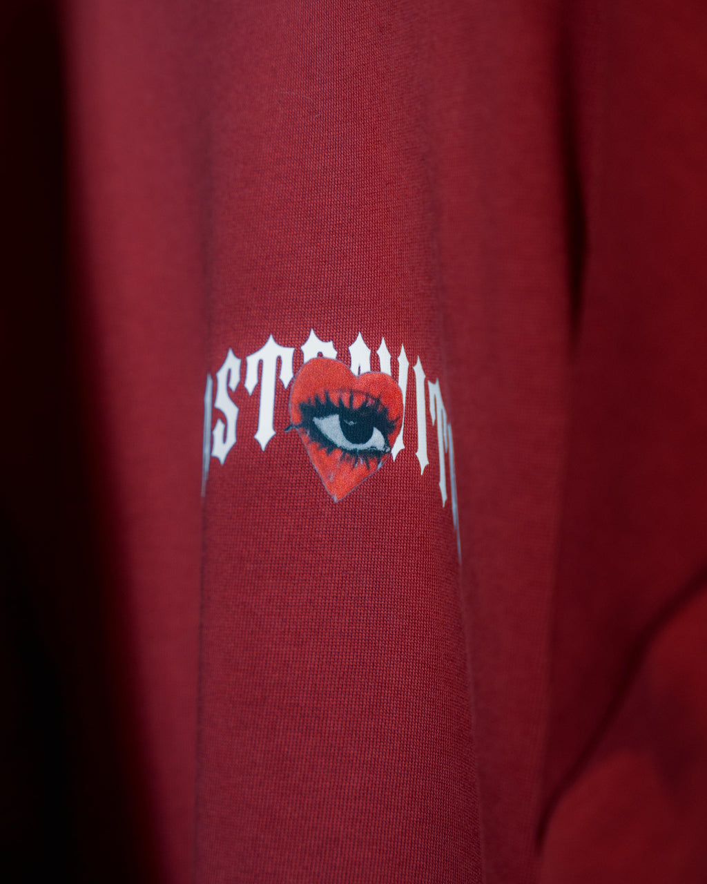 oversized Astravita emotions tee - blood - ASTRAVITA