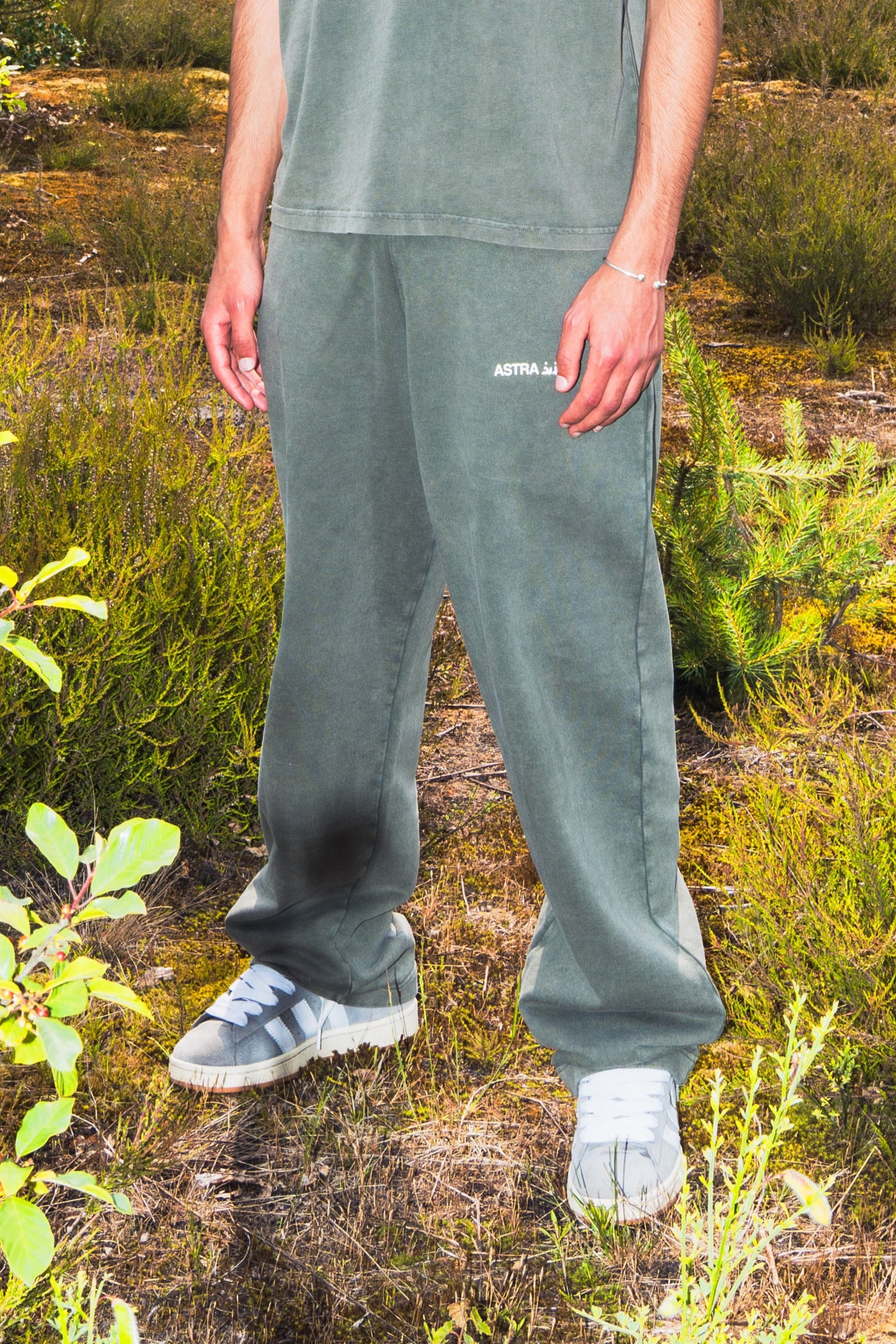 DXB olive joggers - ASTRAVITA