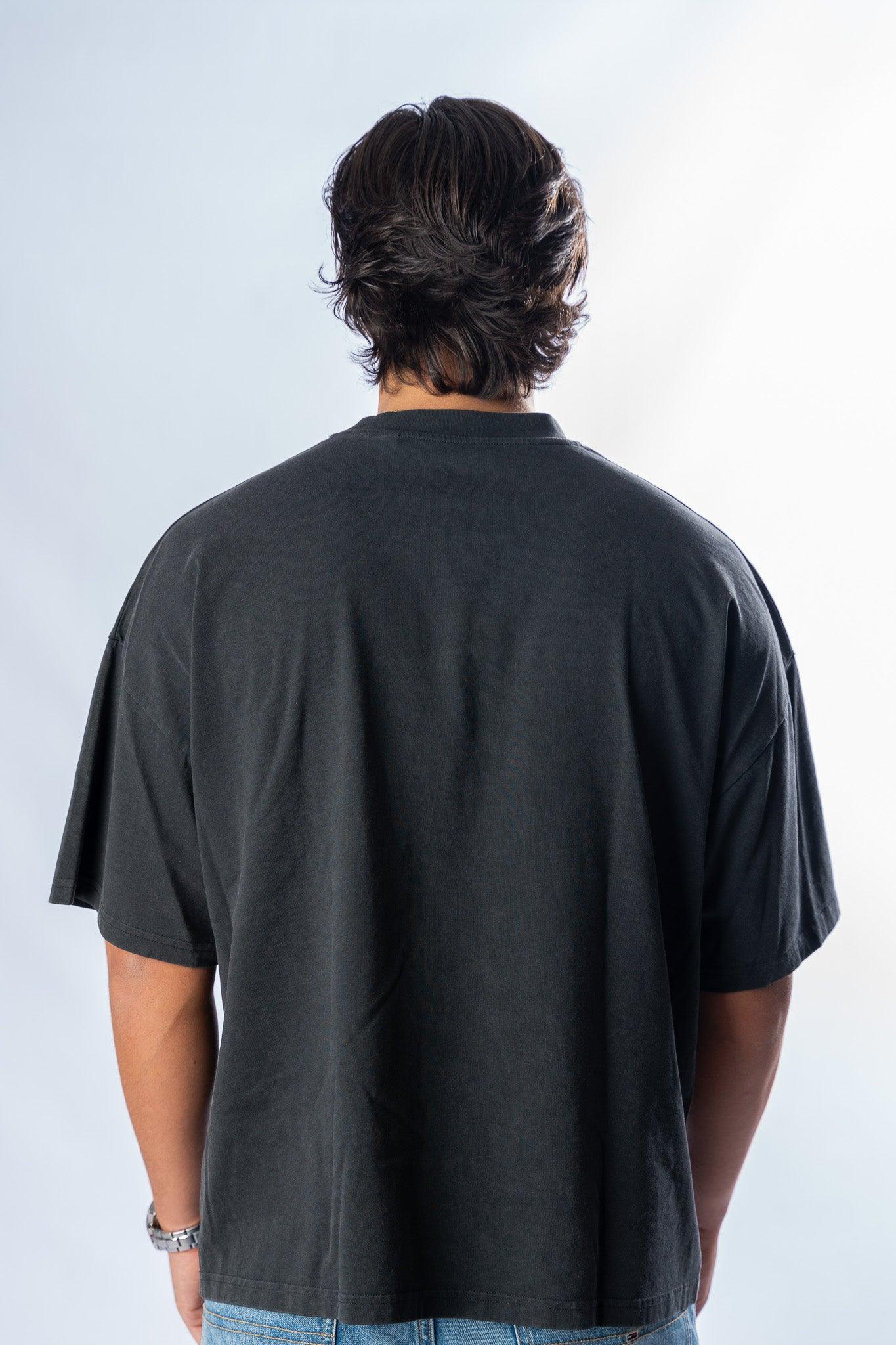 shadow veil black signature tee - ASTRAVITA