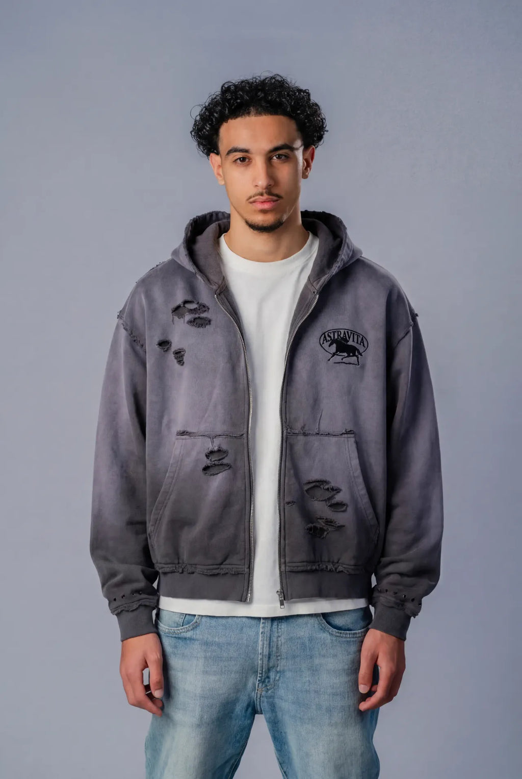 Astravita Heritage Zip Hoodie - ASTRAVITA